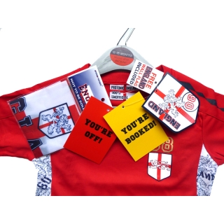 England Football Set In 3 Colours with a free flag -- £5.50 per item - 10 pack